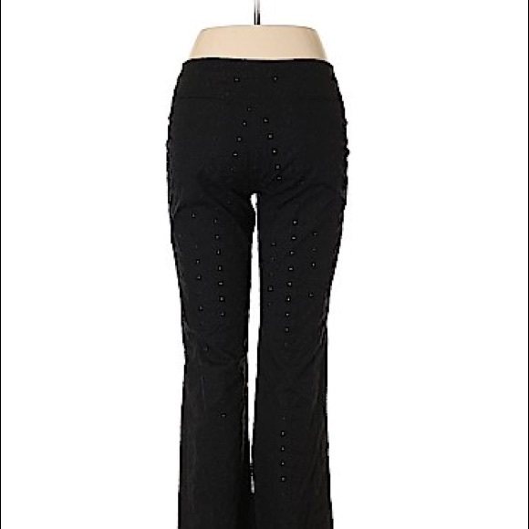 Moschino Pants - Moschino Black Pattern Casual Pants